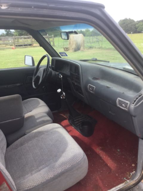 1990 Gray Ford Ranger Standard Cab Pickup