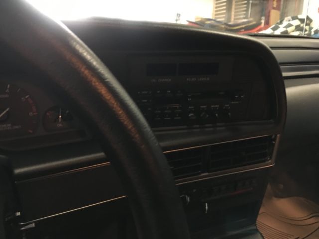 1990 Black Ford Thunderbird Coupe