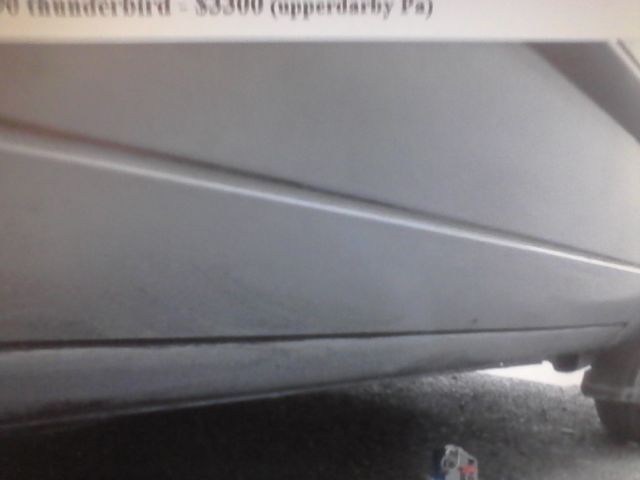 1990 Blue Ford Thunderbird Coupe