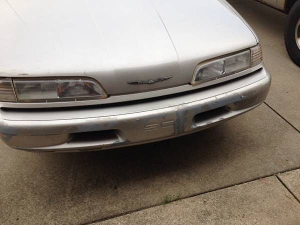 1990 Tan Ford Thunderbird Coupe