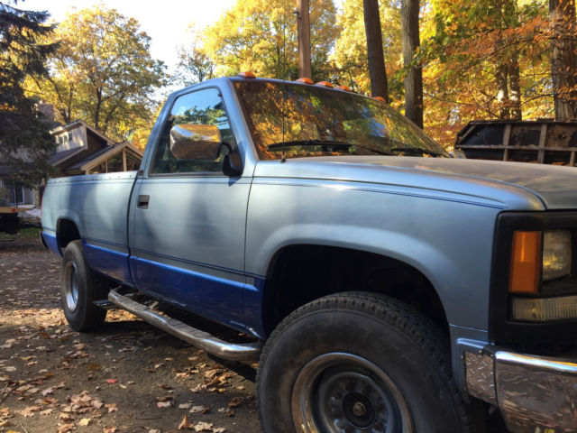 1990 BLUE GMC Sierra 2500 TRUCK