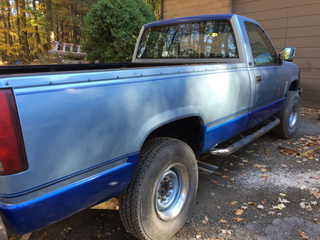 1990 BLUE GMC Sierra 2500 TRUCK
