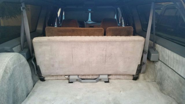 1990 Two Tone Black & Grey GMC Suburban SUV