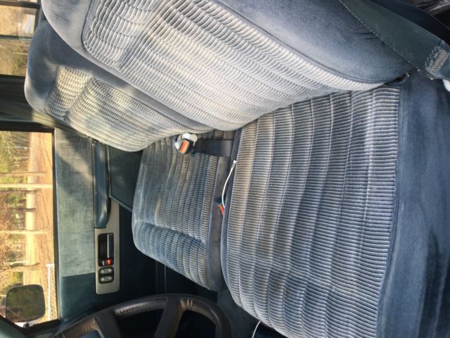 1990 Blue / White GMC Sierra 1500 Standard Cab Pickup