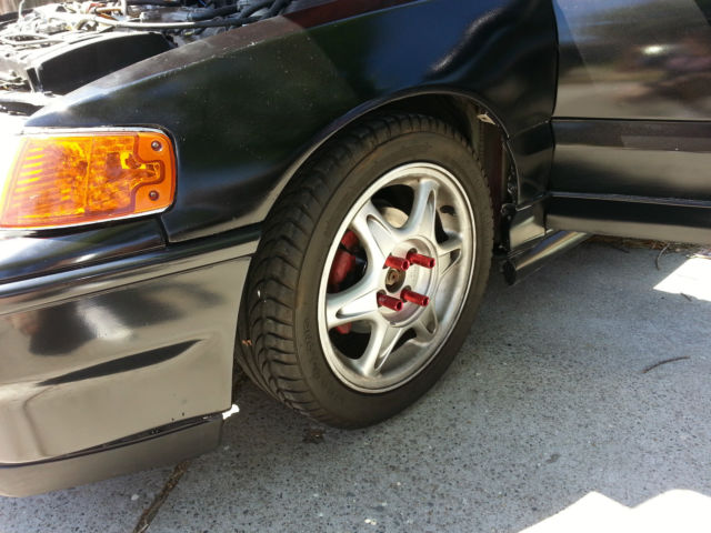 1990 Black Honda CRX Coupe