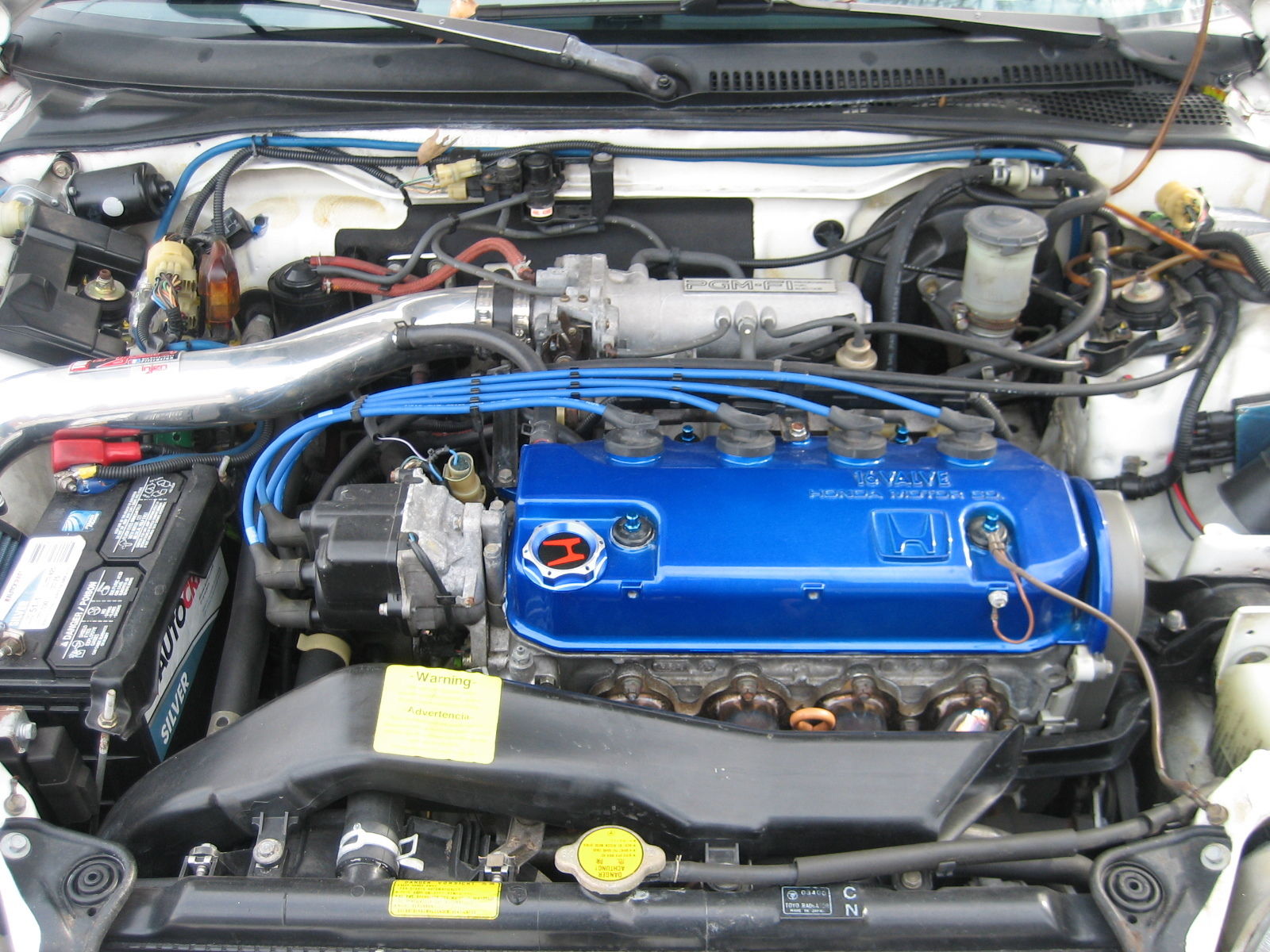 1990 White Honda CRX Hatchback