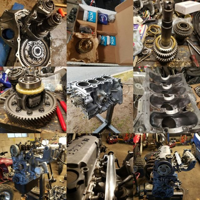 1990 White Honda CRX Hatchback