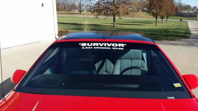 1990 Red Chevrolet Camaro Coupe