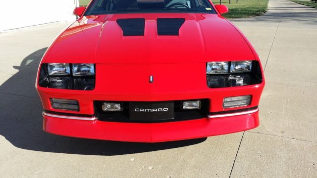 1990 Red Chevrolet Camaro Coupe
