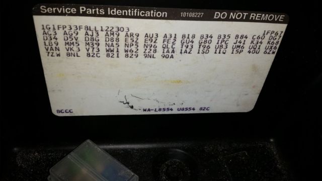 1990 White Chevrolet Camaro Convertible