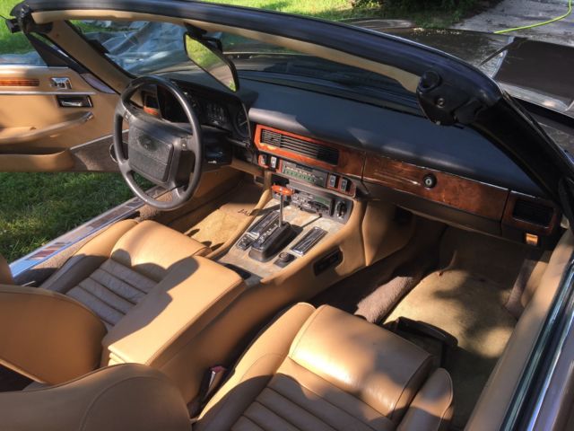 1990 Bronze Jaguar XJS Convertible