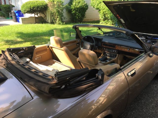 1990 Bronze Jaguar XJS Convertible
