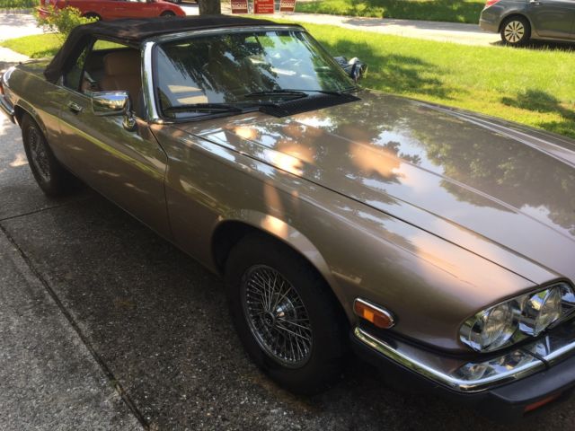 1990 Bronze Jaguar XJS Convertible