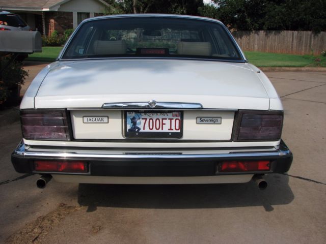1990 White Jaguar XJ6 Sedan