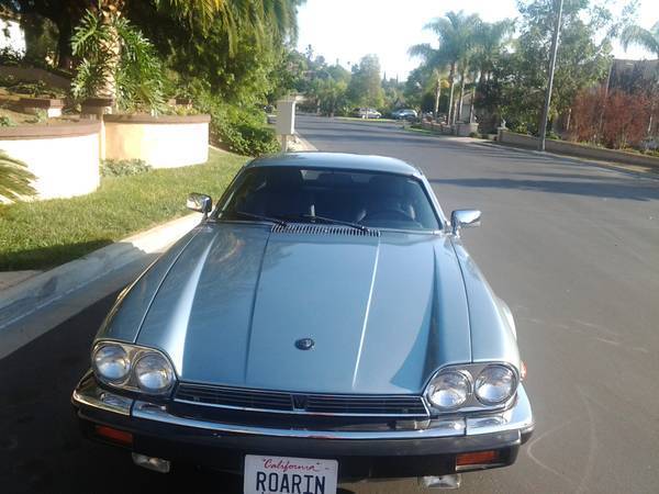 1990 Blue Jaguar XJS Coupe