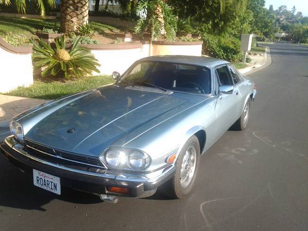 1990 Blue Jaguar XJS Coupe
