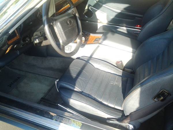 1990 Blue Jaguar XJS Coupe