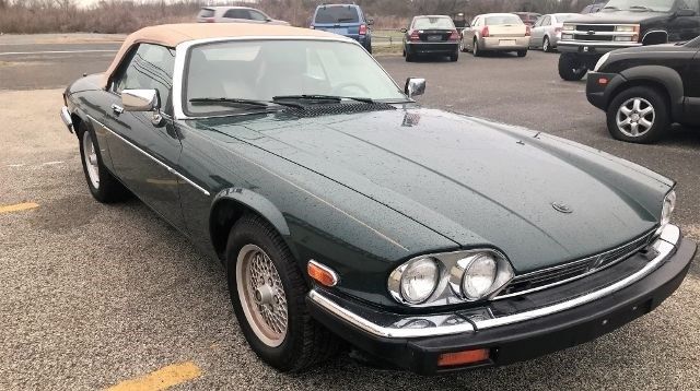 1990 Green Jaguar XJS --