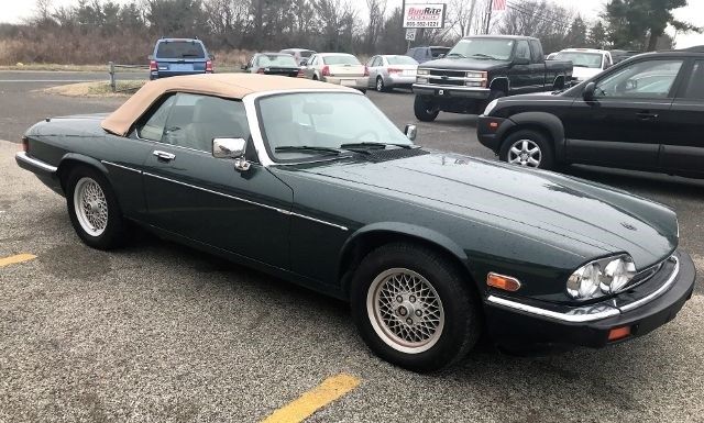 1990 Green Jaguar XJS --
