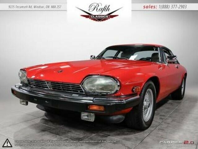 1990 Red Jaguar XJS Coupe