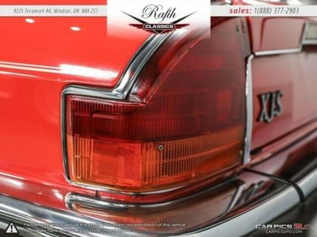 1990 Red Jaguar XJS Coupe