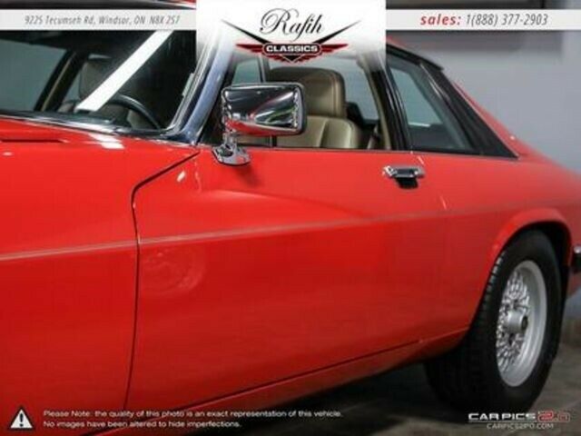 1990 Red Jaguar XJS Coupe