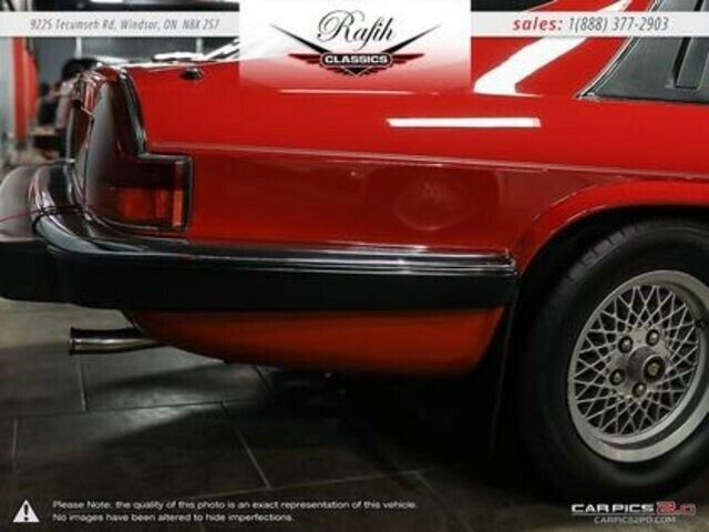 1990 Red Jaguar XJS Coupe