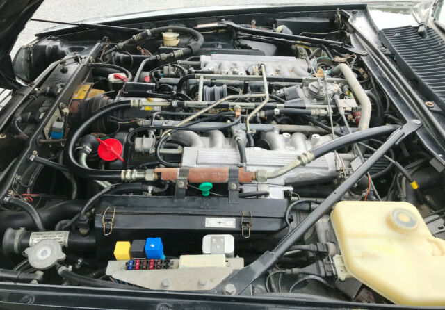 1990 Black Jaguar XJS Convertible