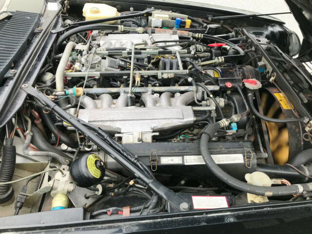 1990 Black Jaguar XJS Convertible