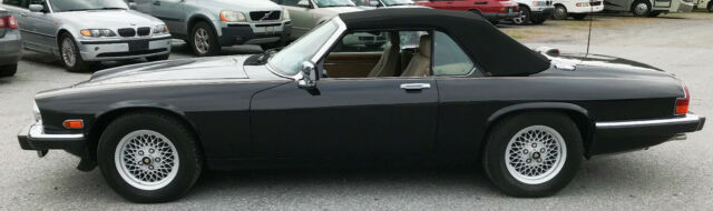 1990 Black Jaguar XJS Convertible