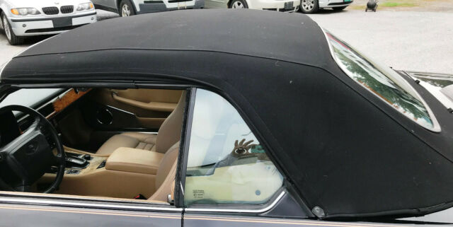 1990 Black Jaguar XJS Convertible