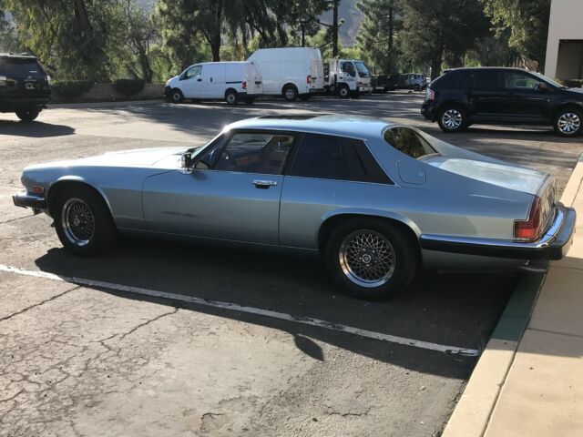 1990 Blue Metallic Jaguar XJS