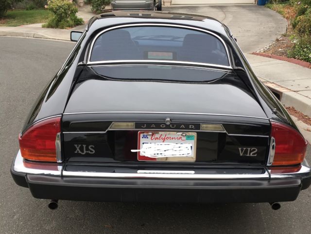 1990 Black Jaguar XJS Coupe