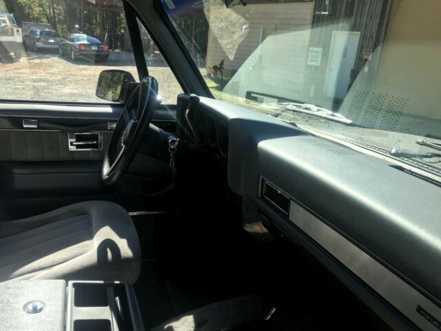 1990 Gray Chevrolet Silverado 1500 SUV