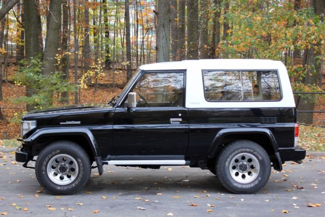 1980 Black Toyota Land Cruiser SUV