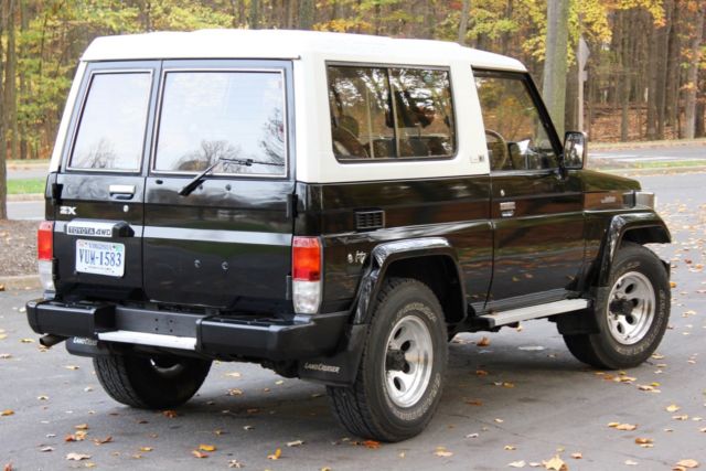 1980 Black Toyota Land Cruiser SUV