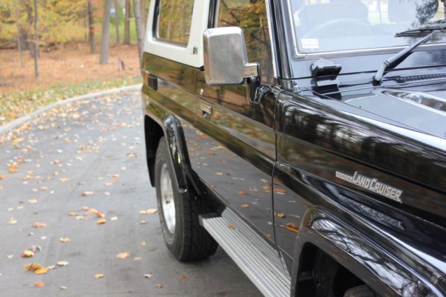 1980 Black Toyota Land Cruiser SUV