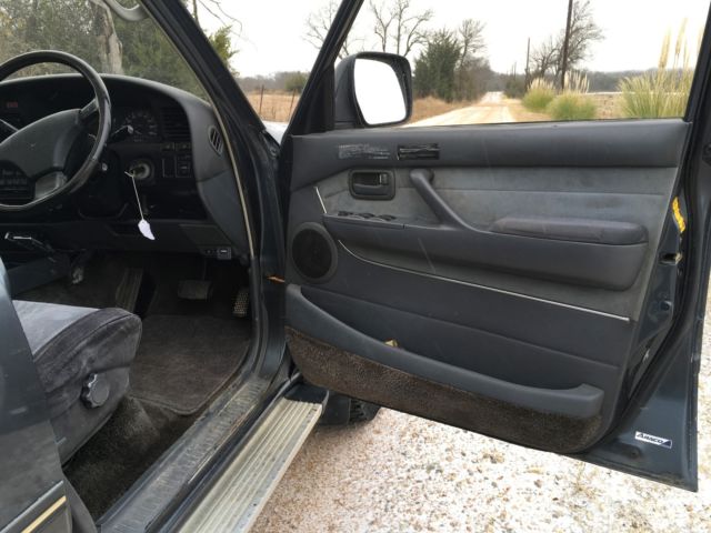 1990 Blue Toyota Land Cruiser SUV