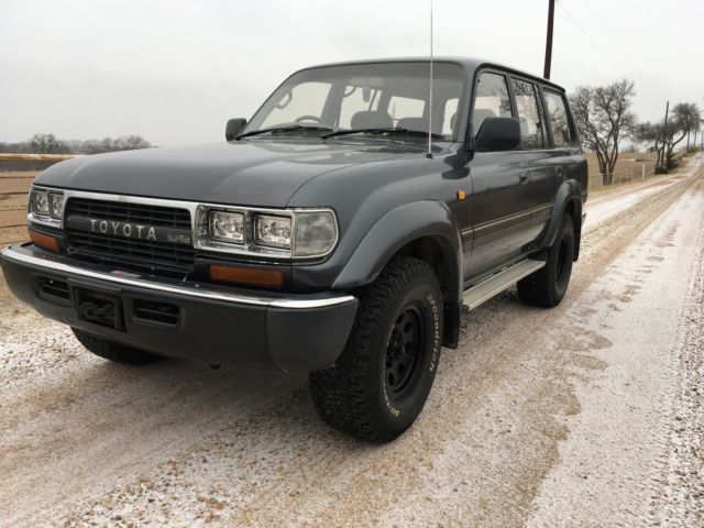 1990 Blue Toyota Land Cruiser SUV