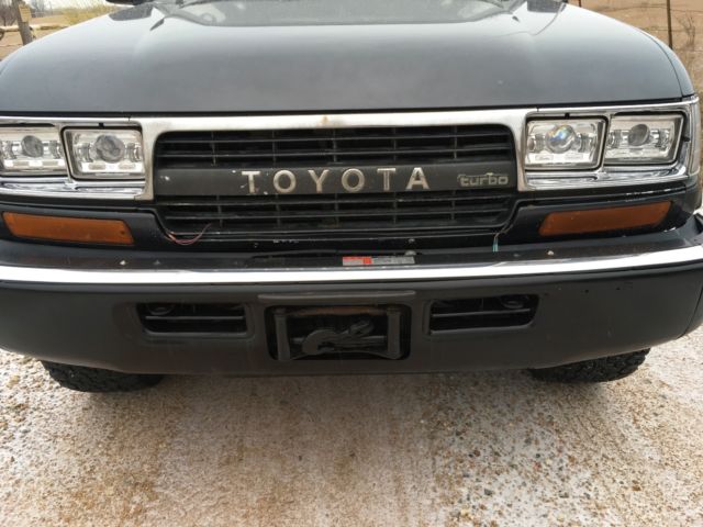 1990 Blue Toyota Land Cruiser SUV