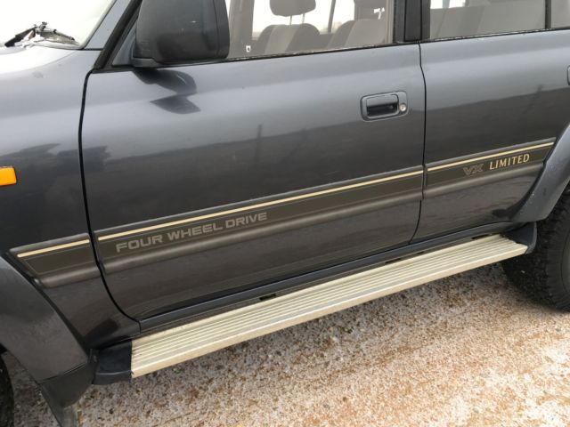 1990 Blue Toyota Land Cruiser SUV