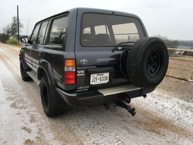 1990 Blue Toyota Land Cruiser SUV