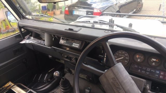 1990 Tan Land Rover Defender Extended Cab Pickup