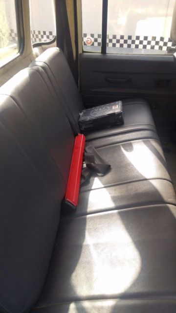 1990 Tan Land Rover Defender Extended Cab Pickup