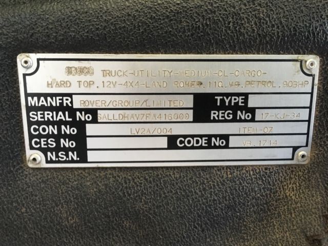 1990 Green Land Rover Defender