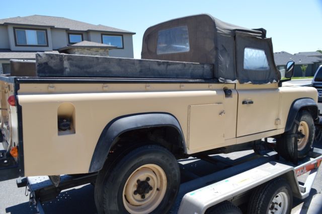 1990 Sand Land Rover Defender Convertible
