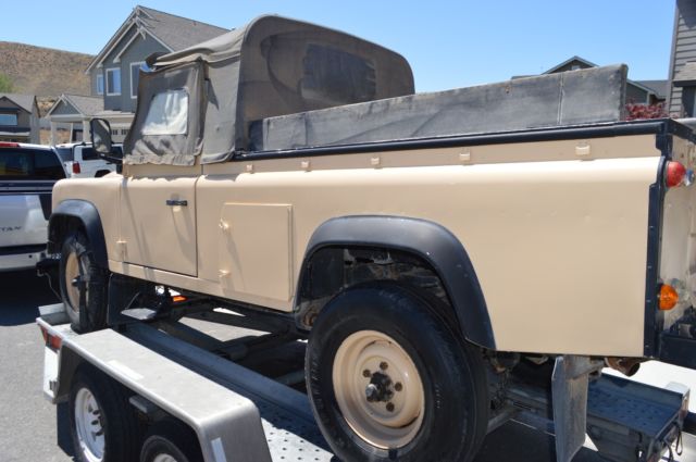 1990 Sand Land Rover Defender Convertible