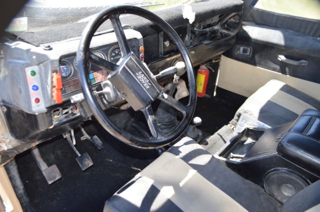 1990 Sand Land Rover Defender Convertible