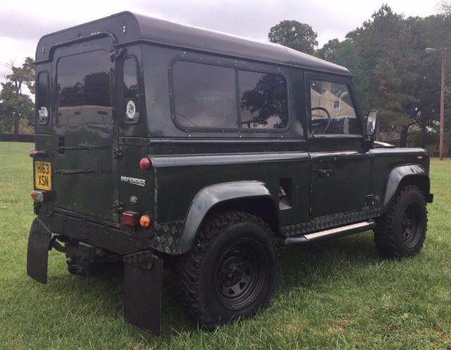 1990 Green Land Rover Defender SUV