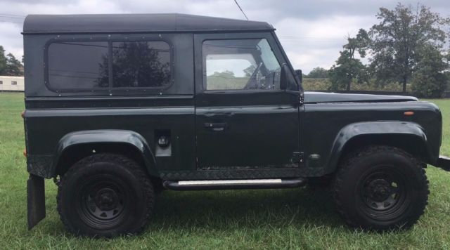 1990 Green Land Rover Defender SUV